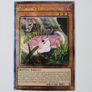 Danger!? Tsuchinoko? (QCR) - RA04-EN027 - NM - Quarter Century Secret Rare - Picture 1 of 2