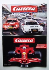 2X CARRERA SLOT CAR CATALOGUES 2009/10 & 2010/11 EDITIONS - EXCELLENT CONDITION