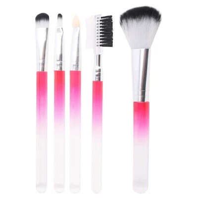 FINE LINES 5 Pcs Make-up Brushes Set Applicator Eye-style Lip Liner Blusher Smudge Brush