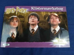 Harry Potter Sticker Book Danimarca oltre 100 adesivi nuovi e completi rari 2001 - Foto 1 di 11