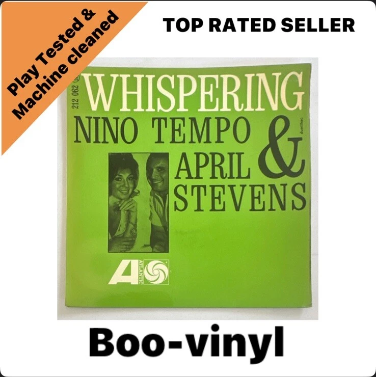 Nino Tempo & April Stevens - Whispering 7” Soul Vinyl Record French Atlantic EX - Image 1 of 4