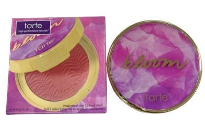 Tarte Amazonian Clay 12-Hour Blush 0.2 oz BLOOM New in Box - Image 1 of 2