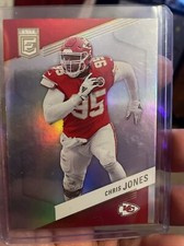 2023 Donruss Elite #13 CHRIS JONES Chiefs Card 🏈