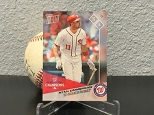  Ryan Zimmerman Washington Nationals 2017 Topps Now Postseason Card 