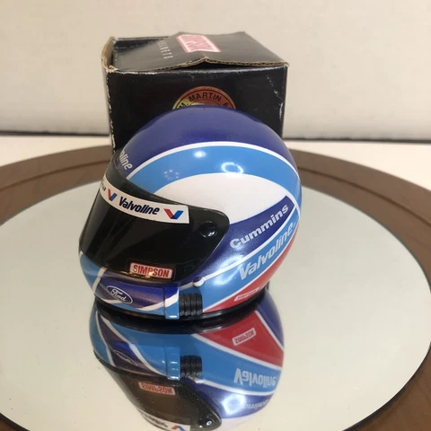 Simpson MARK MARTIN Vavoline mini Racing Helmet Valvoline Ford Cover