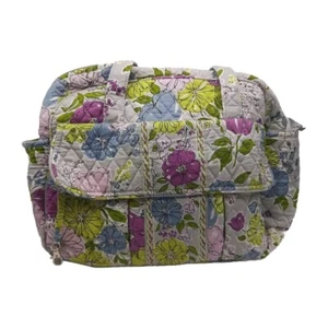 Vera Bradley Floral Baby Diaper Bag Tote Tapestry 15X10X5 Carryall Multi-Pocket - Picture 1 of 16