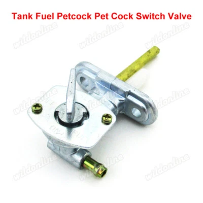Válvula de interruptor de gallo para mascotas Petcock de combustible para Kawasaki Zephyr ZR550 ZR750 ZR1100 Foto 1 de 4