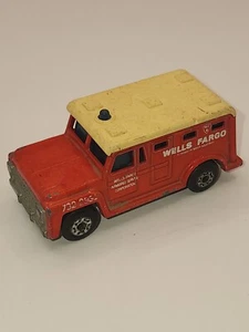 Matchbox 1978 Wells Fargo Armored Truck Lesney Superfast No. 69 England  - Picture 1 of 7