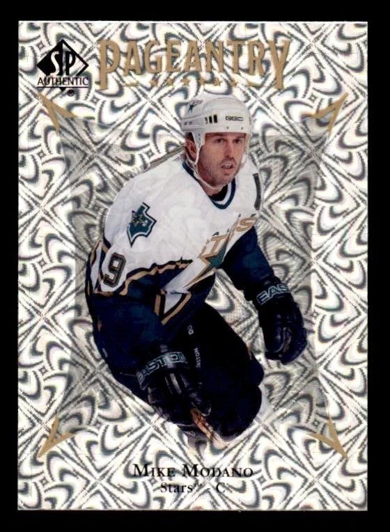 2021-22 SP Authentic Pageantry #P85 Mike Modano Stars - Image 1 of 2