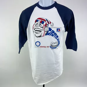 Vintage Baseball Shirt Adult Large Jersey 1984 NAPBL Winter Meeting Houston TX - Picture 1 of 8