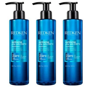 Redken Extreme Play Safe 3x 250 ml = 750ml Hitzeschutzspray - Bild 1 von 5