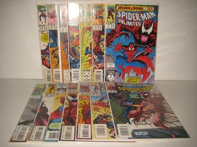 Maximum Carnage 1-14 Completo Venom 1993 Amazing Spider-Man Unlimited Web Of Foto 1 de 4