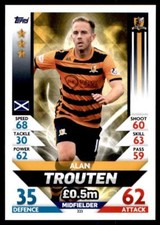 Match Attax SPFL 2018/19 Alan Trouten Alloa Athletic No. 223