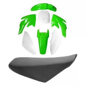 Plastics Fairing Kit + Seat for Honda CRF70 XR70 Dirt Pit Bike 125CC 140CC 150CC - Picture 1 of 7