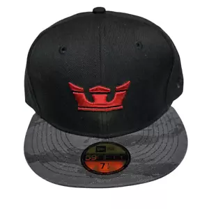 SUPRA S6331402/BCM ICON NEW ERA Cappellino Uomo (Regolare) Nero/Mimetico Poliestere - Foto 1 di 1