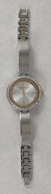 New Without Tags Anne Kline Rhinestone Silver Tone Watch AK/2299   7 inches - Image 1 of 3