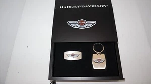 *Juego de regalo con clip para dinero y llavero Harley Davidson 100 aniversario 97663-03V y caja - Imagen 1 de 5