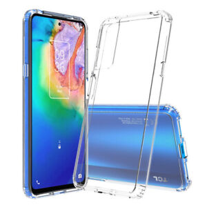 Ultra Thin TPU Silicone Jelly Hard Bumper Back Case for TCL 20S / 20 Pro 5G