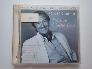 DES O CONNOR - THE LOVE COLLECTION 2X NM CD 1997 - Picture 1 of 2