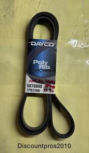 Dayco 5070890 Serpentine Belt Dodge Jeep Land Rover 1994-2003 - Picture 1 of 1