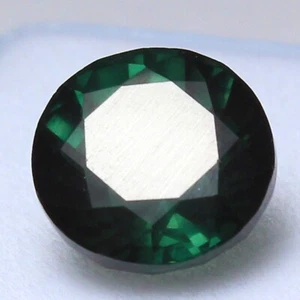 Natural RARE 9.95 Ct Green Tourmaline Certified Round Unheated Loose Gemstones - Picture 1 of 6