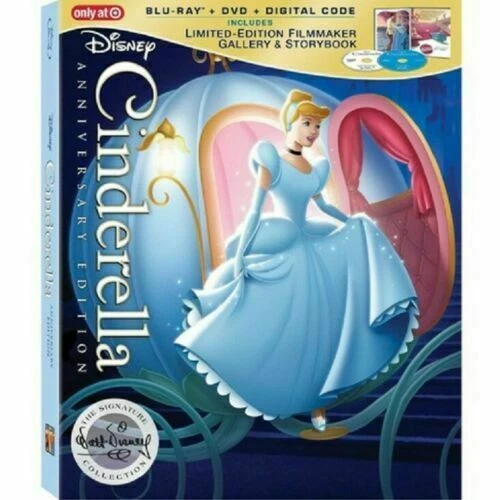 Cinderella Anniversary Edition (Target Exclusive) (Blu-Ray + DVD + Digital)