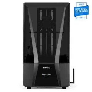 Imprimante 3D ELEGOO Saturn 3 Ultra MSLA, transmission Wi-Fi, 10 pouces 12K mono-LCD - Photo 1/1