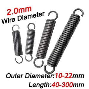 Expansion Spring 2.0mm Wire Dia Tension Extension Expanding Extending Springs - Picture 1 of 11