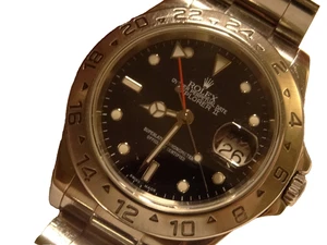 2006 Rolex Explorer II 40mm Ref. 16570 SS Auto Date GMT Watch Cal. 3185 - Picture 1 of 19