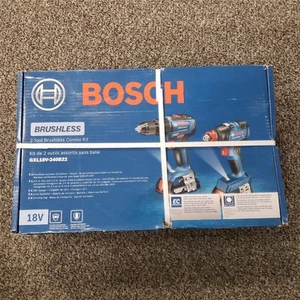 = Bosch Brushless 2-Tool Brushless Combo Kit GXL18V-240B22 18V NEU - Bild 1 von 3