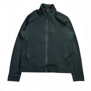 Lululemon Sojourn Jacke Herren Large schwarz durchgehender Reißverschluss leicht Athleisure - Bild 1 von 10