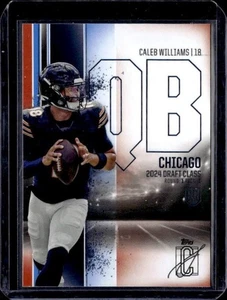 2024 Topps Signature Class #84 Caleb Williams Blue & Orange Color Match - Bild 1 von 2