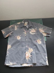 Vintage Tori Richard Shirt Mens Size L Button Up Floral Print Liberty House Wear - Picture 1 of 7