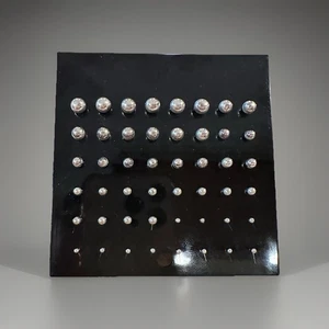 24 Sterling Earrings Or 48 Individual For Piercings. 4 Bent Posts To Straighten - Picture 1 of 7