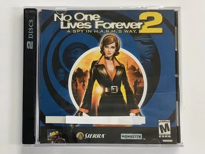 "BRAND NEW" No One Lives Forever 2 : A Spy in H.A.R.M.'S Way (PC) w/Code SEALED - Image 1 of 3