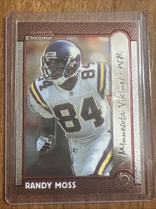 Randy Moss 1999 Bowman Chrome #90 Minnesota Vikings - Foto 1 di 2