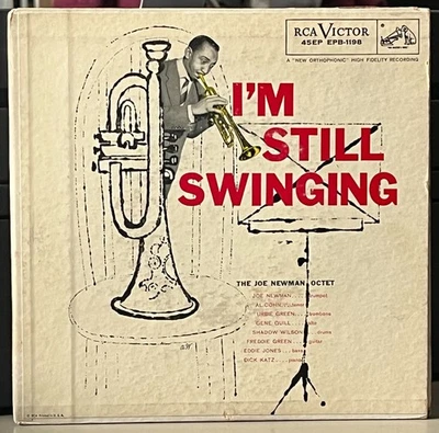 1956 The Joe Newman Octet “I’m Still Swinging” 2 x 45 EP • Andy Warhol artwork - Image 1 of 4
