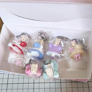 Sanrio Marron Cream Secret Mascot Figure Keychain Lot of 6 - Picture 1 of 7