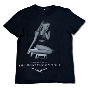 Ariana Grande The Honeymoon Tour 2015 Concert T-Shirt Women’s Size Small Black T - Picture 1 of 4