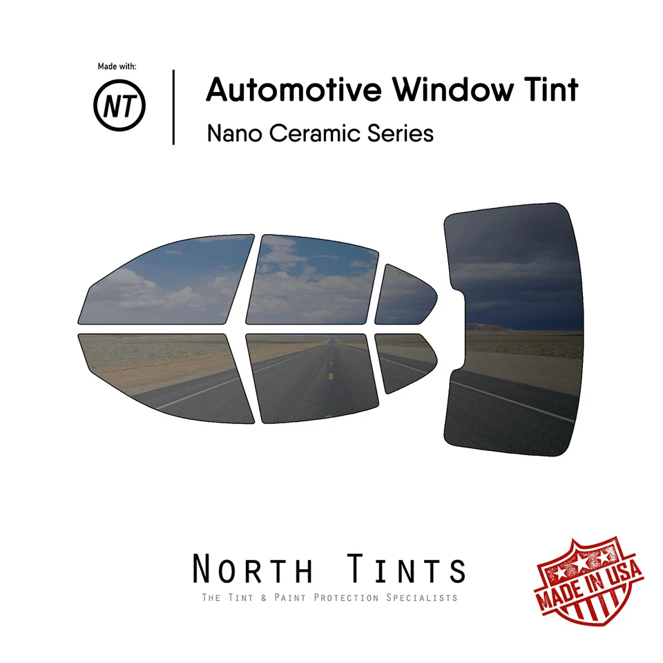 Nano Ceramic PreCut Window Tint Film Automotive Glass for BMW M3 2015-2018 - Image 1 of 4