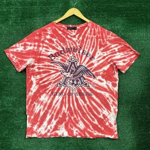 Budweiser King of Beers Tie-Dye T-Shirt Size Extra Large - Picture 1 of 4