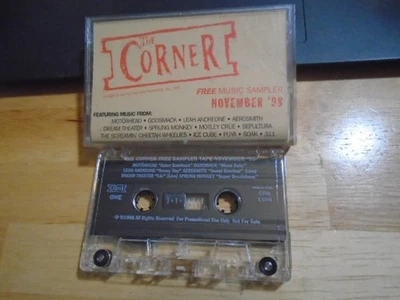 RARE PROMO Corner CASSETTE TAPE Sepultura MOTORHEAD Motley Crue 311 n.w.a. CUBE - Image 1 of 2