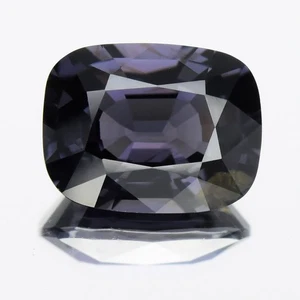 π 3.10ct 9.5x7.5mm VS Cushion Natural Purple Spinel - Wonderful, Myanmar Gem - Picture 1 of 4