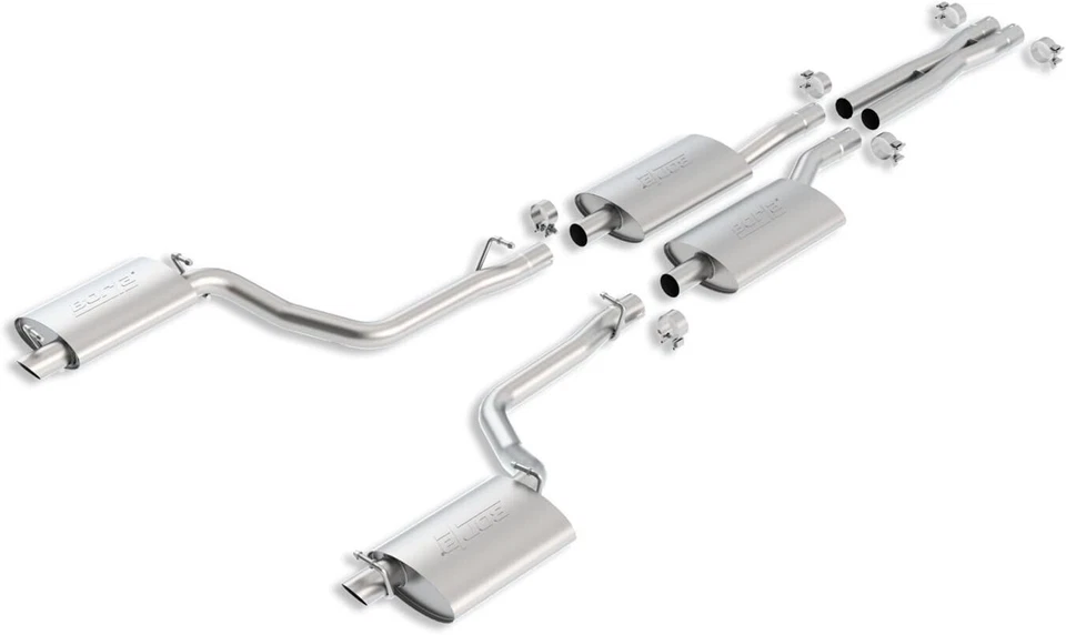 ESCAPE BORLA PERFORMANCE CAT-BACK PARA CARGADOR DODGE R/T, 5,7 L 2011-2014 Foto 1 de 1