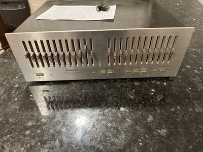 Ecualizador gráfico vintage Pioneer SG-9800. Reparado. 7.5-10cosmetic 10-10sonic Foto 1 de 4