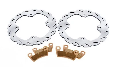 09-2010 Polaris Sportsman XP 850 EFI EPS rotores de freno delanteros RipTide y pastillas de freno Foto 1 de 3