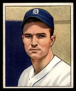 1950 Bowman Georrge Vico Detroit Tigers #9 - Bild 1 von 2
