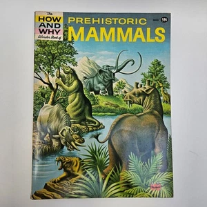 The How and Why Wonder Book of Prehistoric Mammals Jurassic Dinosaur Paperback - Picture 1 of 21