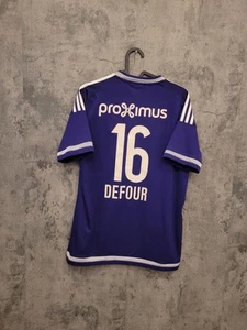 Maglia originale Steven Defour RSC Anderlecht stagione 2015/2016 Maillot Maglia - Foto 1 di 18