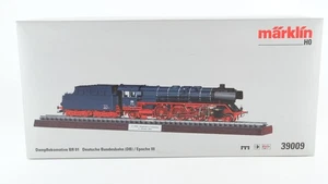 Marklin HO 39009 BR01 Blue Steam Loc w/manual, smoke unit, accessories NIB - Picture 1 of 7